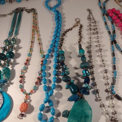 Collection of Fashion Jewelry Necklaces (Choice B)