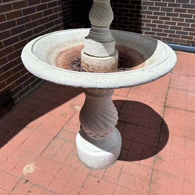 2 TIER RESIN LIKE WATER FOUNTAIN