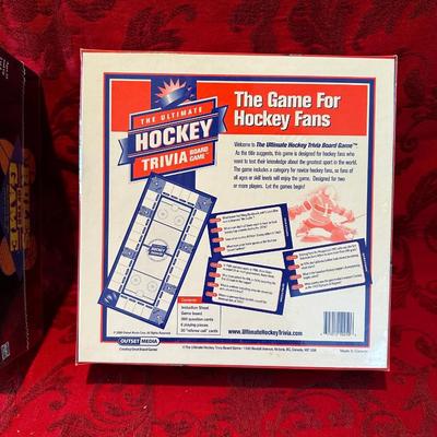 RULES OF THE GAME AND THE ULTIMATE HOCKEY TRIVIA BOARD GAMES