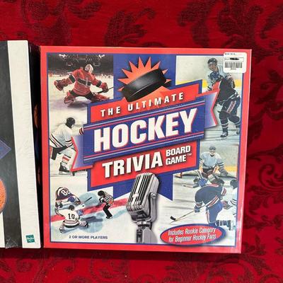 RULES OF THE GAME AND THE ULTIMATE HOCKEY TRIVIA BOARD GAMES