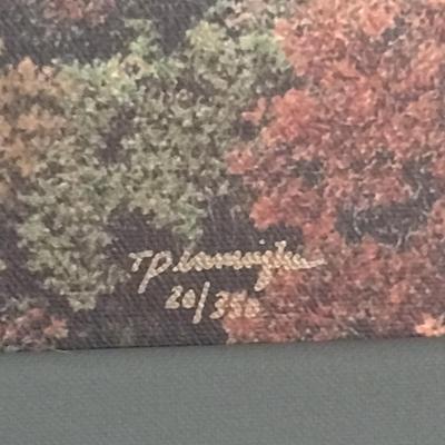 Framed Mountain Scene Giclee by Teresa Pennington- Signed and Numbered