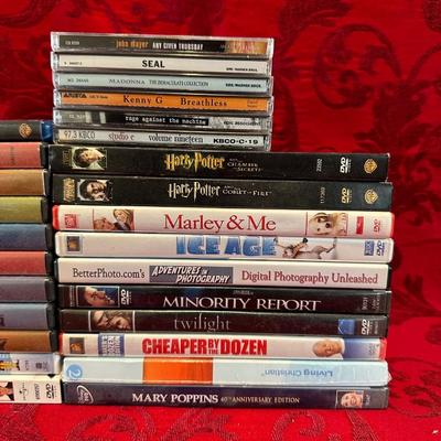 DVD’S AND CD’S