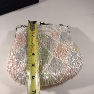 Pair of Small Evening Purses- One is Beaded