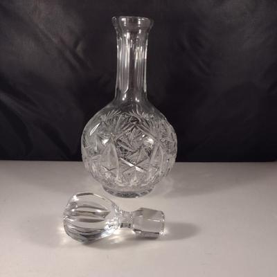 Crystal Decanter with Stopper