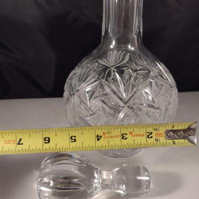 Crystal Decanter with Stopper