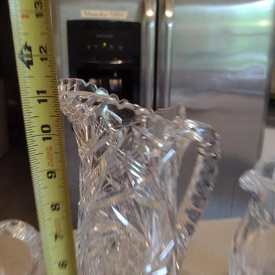 Collection of Assorted Glass and Crystal Serve Ware