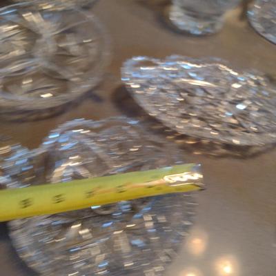 Collection of Assorted Glass and Crystal Serve Ware