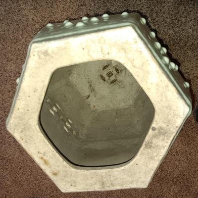 CHINESE CELADON GLAZED GARDEN STOOL