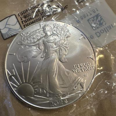 2024 W SILVER EAGLE DOLLAR UNCIRCULATED