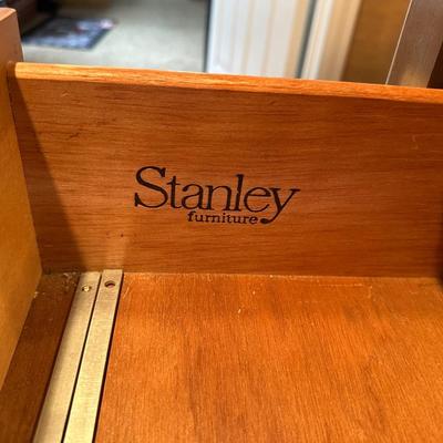 STANLEY FURNITURE LIGHTED CHINA CABINET