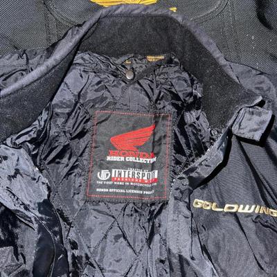 TEKNIC AND HONDA MOTORCYCLE RIDING GEAR