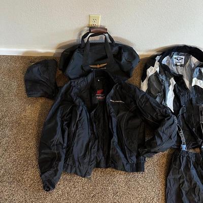 TEKNIC AND HONDA MOTORCYCLE RIDING GEAR