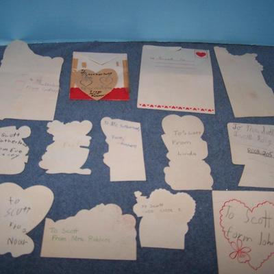 LOT 23 FAB COLLECTABLE VALENTINES--MAINLY 50/60S!!!