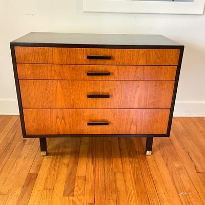 831 Mid Century Modern Harvey Probber Four Drawer Chest