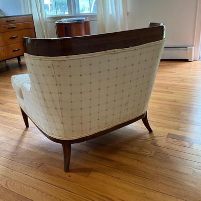 834 Mid Century Hollywood Regency Lounge Chair by Erwin Lambeth