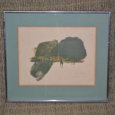 Harold Altman Signed & Numbered Lithograph Print 18.25