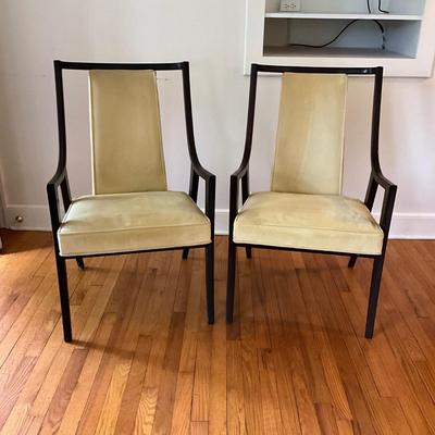 640 Pair of Mid Century Modern Harvey Probber Armchairs