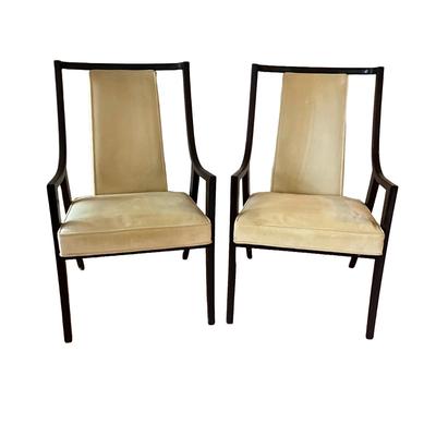 640 Pair of Mid Century Modern Harvey Probber Armchairs