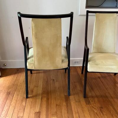 640 Pair of Mid Century Modern Harvey Probber Armchairs