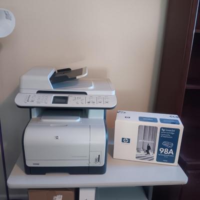 HP COLOR LASERJET CM1312nfi ALL IN ONE LASER PRINTER PLUS 98A TONER