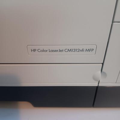 HP COLOR LASERJET CM1312nfi ALL IN ONE LASER PRINTER PLUS 98A TONER