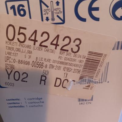 HP COLOR LASERJET CM1312nfi ALL IN ONE LASER PRINTER PLUS 98A TONER