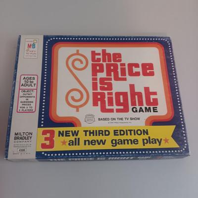 BINGO! GLASS CHESS SET, THE PRICE IS RIGHT AND WATER-WORKS GAMES