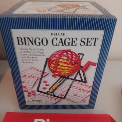 BINGO! GLASS CHESS SET, THE PRICE IS RIGHT AND WATER-WORKS GAMES