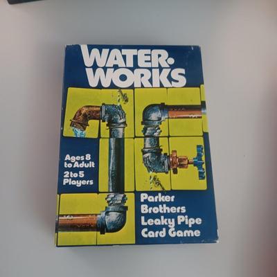 BINGO! GLASS CHESS SET, THE PRICE IS RIGHT AND WATER-WORKS GAMES