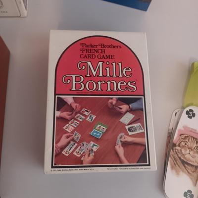 BOARD AND CARD GAMES PLUS A JIGSAW PUZZLE