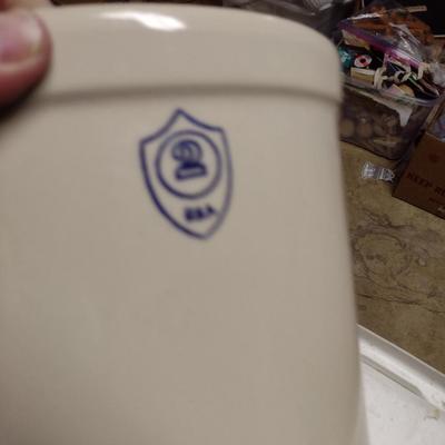 Ohio Stoneware Two Gallon Fermenting Crock with Weights