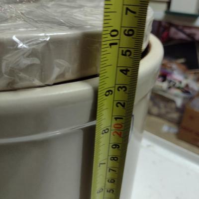 Ohio Stoneware Two Gallon Fermenting Crock with Weights