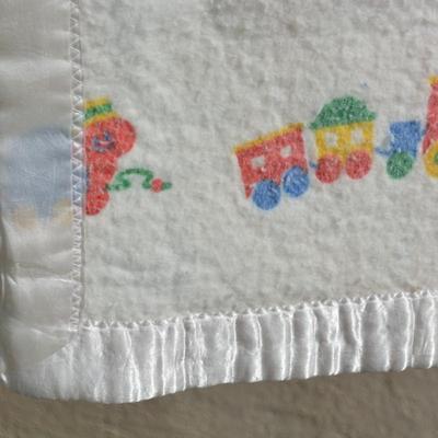 Lot of 6 Vintage Baby Blankets