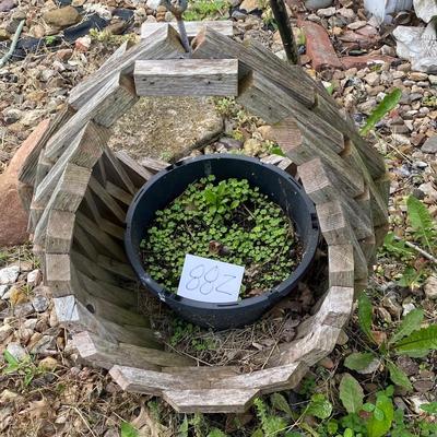 Wooden Plant Hanger