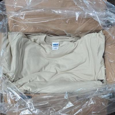 New Gildan Tan T-shirts