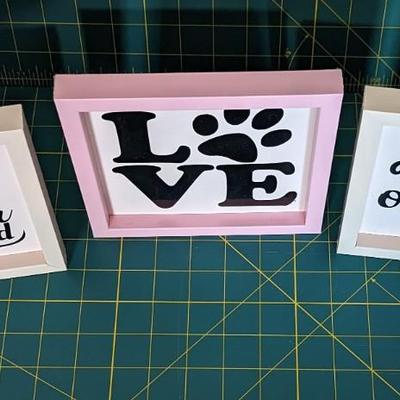 New Dog love signs