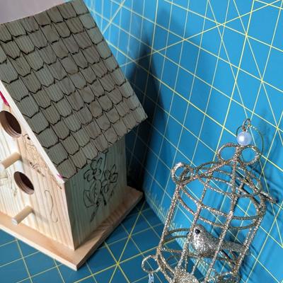 Handmade & Hand Carved Birdhouse & more