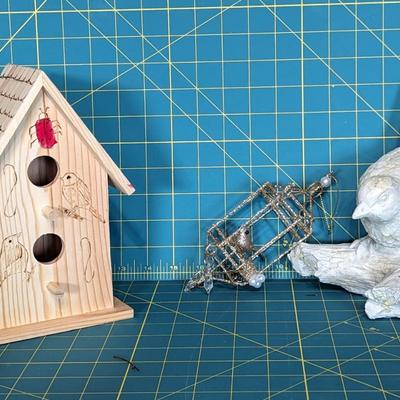 Handmade & Hand Carved Birdhouse & more