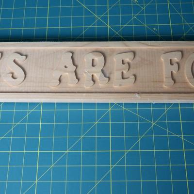 New Families Are Forever Unfinished Wood Sign