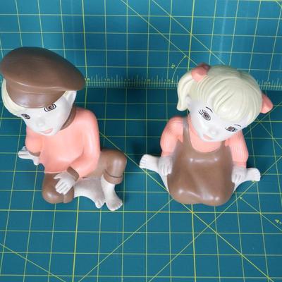 Matching Boy & Girl Figurines