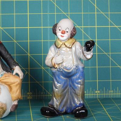 Collectible Clown Set of Three