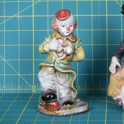 Collectible Clown Set of Three