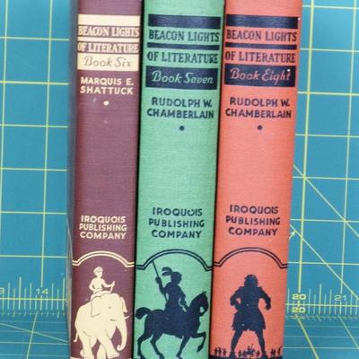 Vintage Beacon Lights of Literature Books