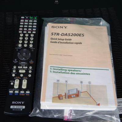 Sony Amplifier Receiver