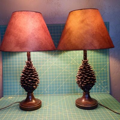 Pinecone Lamps