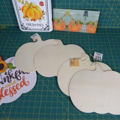 Pumpkin Crafts & Decorations