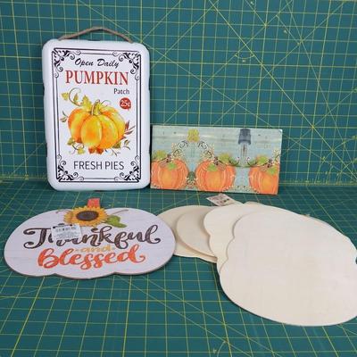 Pumpkin Crafts & Decorations
