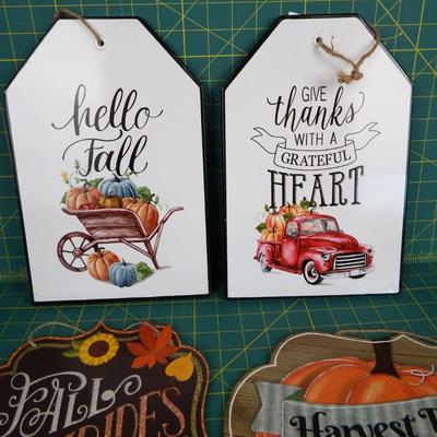 New Fall Signs