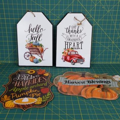 New Fall Signs