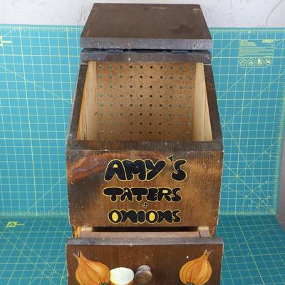 Vintage Potato Box